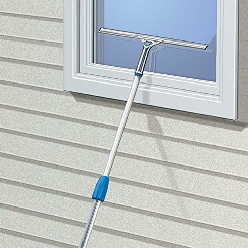 Unger Professional Stainless Steel Heavy-Duty Window and Glass Squeegee, 16"