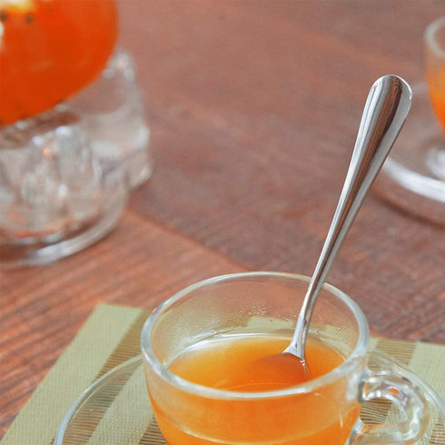 Snamonkia Small Appetizer Forks and Demitasse Spoons Stainless Steel Set of 12, 5.4 Inches, Salad Dessert Coffee Cocktail Espresso Flatware