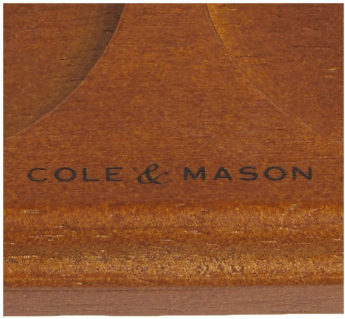Cole & Mason Salt & Pepper Mill Tray, Brown Wood