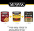 Minwax Wood Finish 221504444, Red Oak Stain, Half Pint