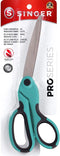 SINGER Professional Series Bent Scissors, 9 1/2", Teal
