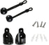 Litong Bungee Kit Universal Replacement of The Sunshade Installation Fittings Outdoor/Indoor Roller Blind Fittings (Black)
