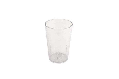 GET Heavy-Duty Plastic Restaurant Tumblers, 8 Ounce, Clear (Set of 4)