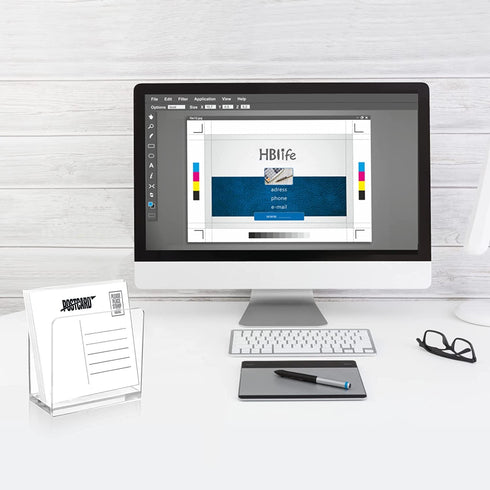 HBlife Napkin Holder, Acrylic Dining Table Dispenser for Cocktail Tissue, Clear Containers for Organizing Kitchen Paper, Mask