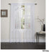 Lisa Sheer Voile Window Curtain Panel, 55" X 84", Yellow