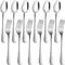 Set of 12, Stainless Steel Dinner Forks and Spoons, findTop Heavy-duty Forks (8 Inch) and Spoons (7 Inch) Cutlery Set