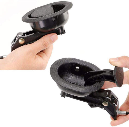 ttmagic Plastic Sofa Chair Recliner Release Pull Handle Replacement Parts with Cable, Fits Ashley and Most Recliner Sofa Brand, Exposed Cable Length 4.9", Total Length is 31"