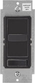 Leviton 6674-P0E SureSlide Universal 150-Watt LED and CFL/600-Watt Incandescent Dimmer, Black