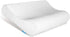 AM AEROMAX Contour Memory Foam Pillow, Neck Orthopedic Sleeping Pillows, Cervical Pillow for Neck Pain Relief with Washable Pillowcase for Side, Back and Stomach Sleepers.(Soft & White)