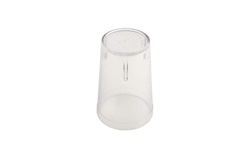 GET Heavy-Duty Plastic Restaurant Tumblers, 8 Ounce, Clear (Set of 4)