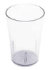 GET Heavy-Duty Plastic Restaurant Tumblers, 8 Ounce, Clear (Set of 4)