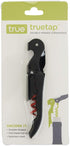 True Truetap Matte Black with Red Wo Double Hinged Corkscrews 4.75x0.5x1