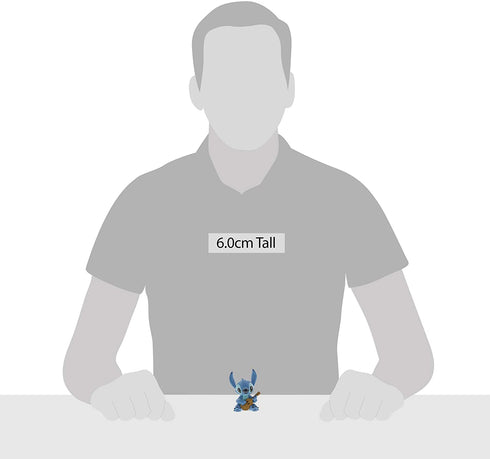 Enesco Disney Showcase Lilo and Stitch Guitar Mini Figurine, 2.5 Inch, Multicolor