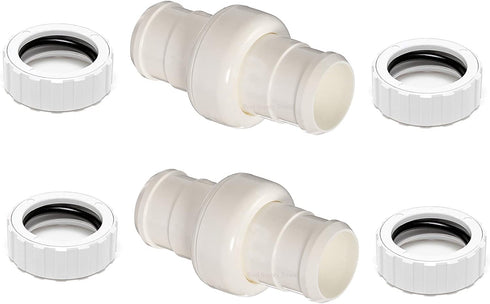 ATIE 360 Pool Cleaner Hose Swivel 9-100-3002 & Hose Nut 9-100-3109 Combo Kit for Zodiac Polaris 360 Pool Cleaner Hose Swivel 9-100-3002 and Hose Nut 9-100-3109 (2 Pack)