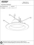Intrinsic Recessed LED 8w Downlight for 5/6 inch Housings with 759 lumens 3000K
