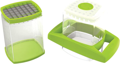 Starfrit 092123-006-0000 Easy Fry & Veggie Cutter, Green/White, One Size