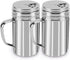 Accmor Salt and Pepper Shakers with Handle, Spice Dispenser with Adjustable Pour Holes, Stainless Steel Shakers for Salt/Pepper/Cinnamon/Powder Sugar