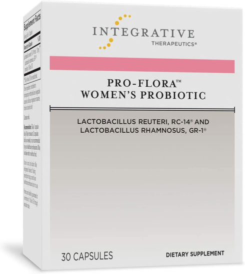 Integrative Therapeutics Pro-Flora Women's Probiotic - Lactobacillus Rhamnosus GR-1 and Reuteri RC-14 Strains - Urogenital and Vaginal Health Support Supplement* - 30 Capsules
