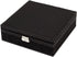 Two Layer Black Jewelry Box Organizer with Lock and Key, Display Case with Removable Tray (10.5 x 10.5 inch)