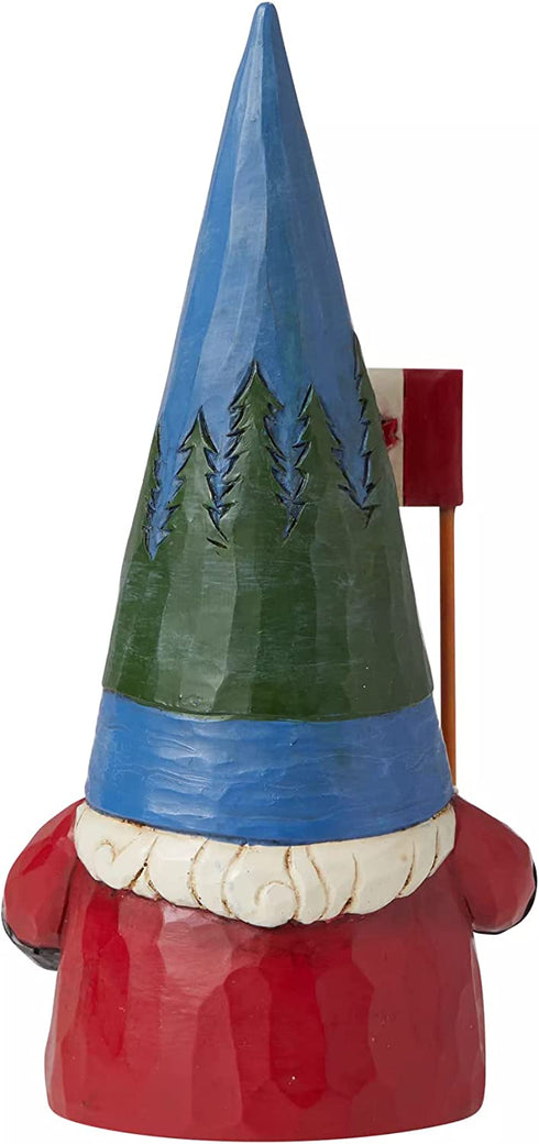 Enesco Jim Shore Heartwood Creek Canadian Gnome Figurine