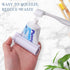 LoveInUsa Rolling Toothpaste Squeezer6pcs Toothpaste Tube Roller Hanger Dispenser for Bathroom