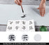 Water Writing Cloth,Advanced Imitation Rice Paper Brocade,Chinese Calligraphy Practice Tool,Reusable,ten Thousand Times Water Writing Cloth Scroll,Environmentally Friendly and Quick-Drying