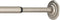 Umbra 244773-410-REM , Nickel Coretto 1/2-Inch Tension Drapery Rod for Window, 36 to 54-Inch