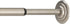 Umbra 244773-410-REM , Nickel Coretto 1/2-Inch Tension Drapery Rod for Window, 36 to 54-Inch