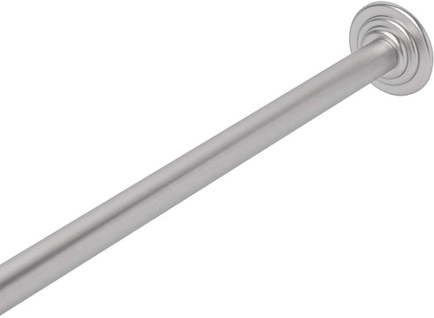 Umbra 244773-410-REM , Nickel Coretto 1/2-Inch Tension Drapery Rod for Window, 36 to 54-Inch