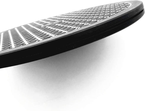 (2 Pack) 12 Inch Heavy Duty Rotating Swivel Stand with Steel Ball Bearings - Lazy Susan Turntable for Flat Panel Monitors, Potted Plants,TV's, Stereo Speakers