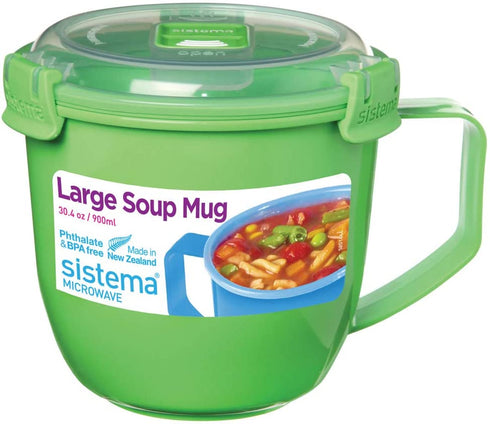 Sistema To Go Collection Soup Mug, Large, Varied, 1 Count