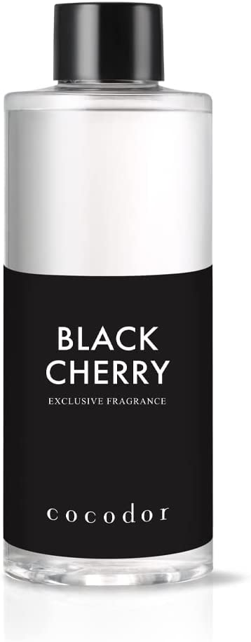 Cocodor Reed Diffuser Oil Refill/Black Cherry/6.7oz(200ml)/1 Pack/Aroma Therapy, Home Fragrance, Scented Oils