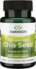 Swanson Full Spectrum Chia Seed 400 Milligrams 60 Capsules