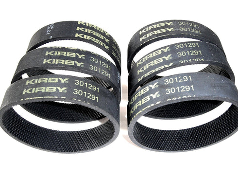 Kirby Vacuum Cleaner Belts 301291 Fits All Generation Series Models G3, G4, G5, G6, G7, Ultimate G, and Diamond Edition 6 Belts