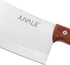 Meat Cleaver, Heavy Duty Butcher Bone Knife with Solid Wood Handle (Stainless Steel, 8 inch)