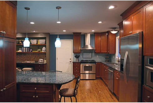 HALO 6130WH 6" White Adjustable Eyeball, Self Flanged Recessed Trim, White