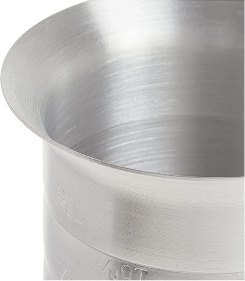 Winco Aluminum Winware 1/2-Quart Measure, 1/2 Quart