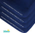 Waterproof Pack N Play Sheets Fitted, 2 Pack Portable Playard / Mini Crib Sheets, Ultra Soft Cotton Pack and Play Sheets, Navy Blue, Washable & Pre-Shrink