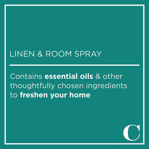 Caldrea Linen and Room Spray Air Freshener, Made with Essential Oils, Plant-Derived and Other Thoughtfully Chosen Ingredients, Rosewater Driftwood Scent, 16 oz (Packaging May Vary)