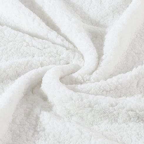 Eddie Bauer Home | Brushed Collection | Giftable Sherpa Fleece Reversible Throw, Ultra Soft & Cozy, Perfect for Bed or Couch, Fair Isle Khaki