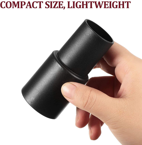 2 Pieces 35 mm (1 3/8 inch) to 32 mm (1 1/4 inch) Vacuum Hose Adapter Compatible with Common Models, Plastic Vacuum Hose Converter for Universal Vacuum Cleaner