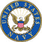 U.S. Navy Logo Refrigerator Magnet 3"