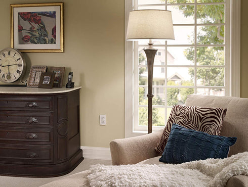 Leviton AFTR1-W 15-Amp, 120-Volt SmartlockPro Outlet Branch Circuit Arc-Fault Circuit Interrupter (AFCI) Receptacle, Wallplate Included, White