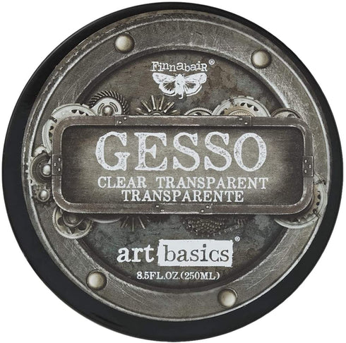 Prima Marketing 961466 Art Basics Gesso, 8.5-Ounce, Clear