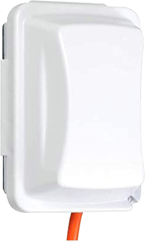 TayMac MM410W Single-Gang Horizontal/Vertical Mount Weatherproof In-Use Cover, 16 in 1, 2.75 in, White