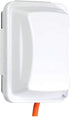 TayMac MM410W Single-Gang Horizontal/Vertical Mount Weatherproof In-Use Cover, 16 in 1, 2.75 in, White