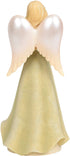 Enesco Foundations Mother Heart Angel Figurine, 7.05", Multicolor