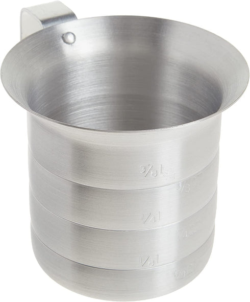 Winco Aluminum Winware 1/2-Quart Measure, 1/2 Quart