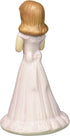 Enesco Growing Up Girls œBrunette Age 9? Porcelain Figurine, 5?