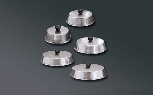 American Metalcraft BA1040A Round Aluminum Basting Cover & Melting Dome, 10-Inch, Silver